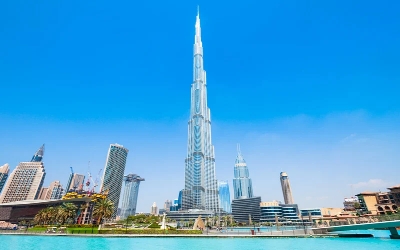 Burj Khalifa in Dubai, UAE