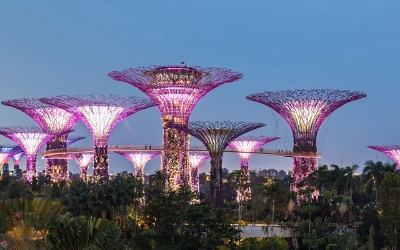 Gardens by the Bay in Singapore